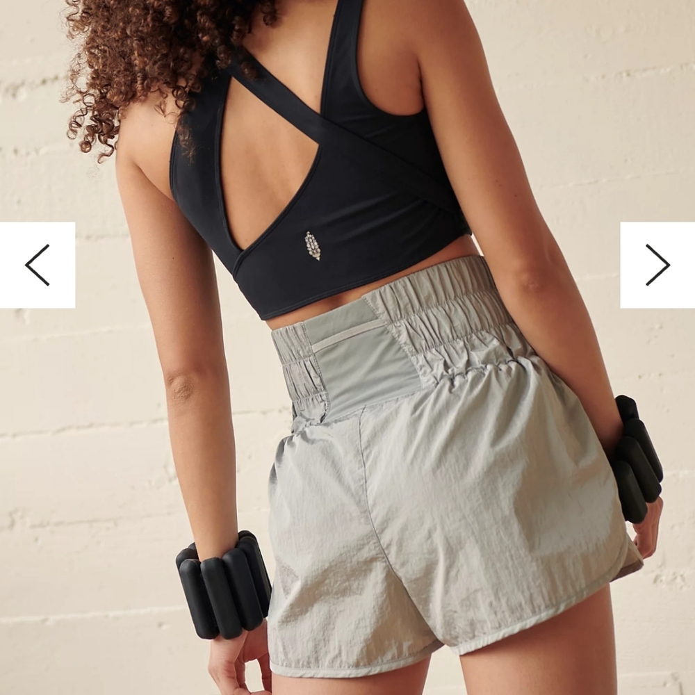 FP Movement by Free People Gray Athletic Shorts - Picture 2 of 7